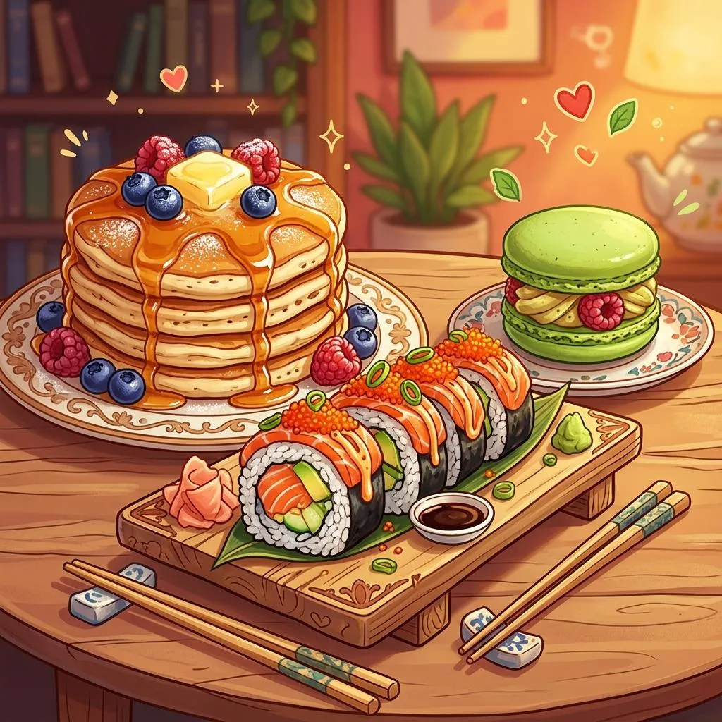 Food Illustration Prompts: Delicious Art Ideas